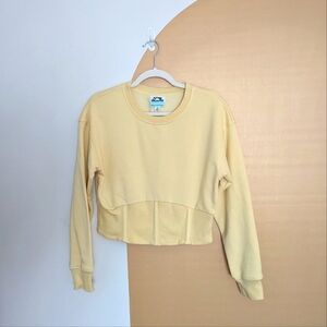 (NWOT) Corset detail sweatshirt (Target Future Collective)
